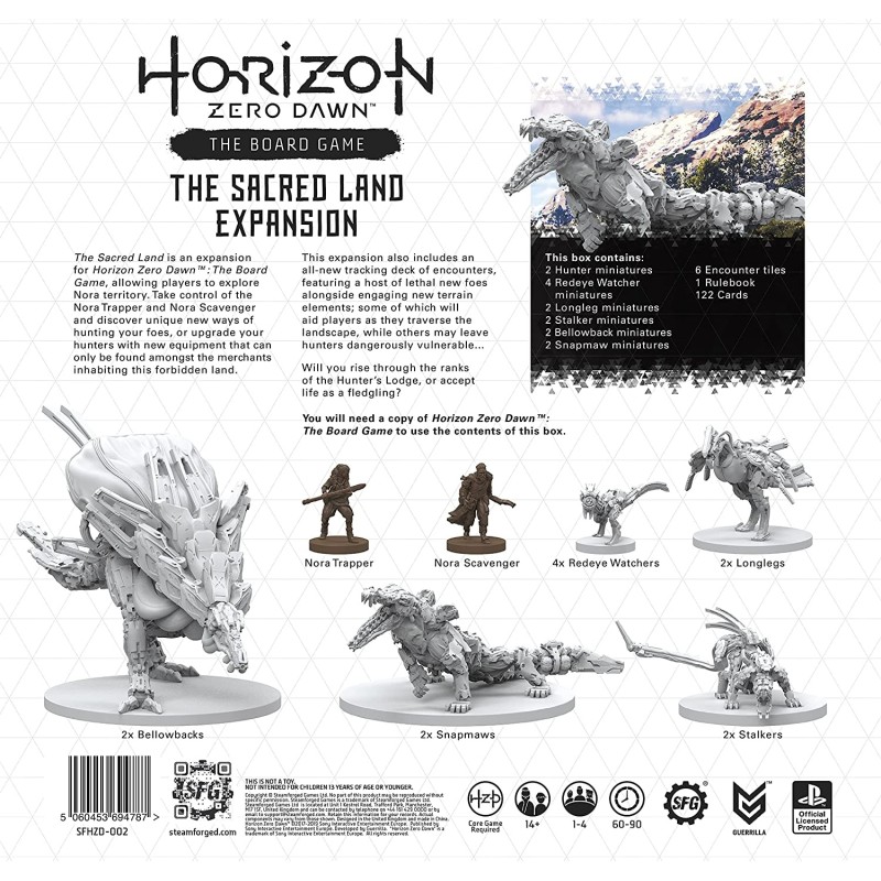 Настільна гра Horizon Zero Dawn: The Board Game – Sacred Land