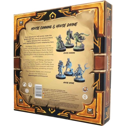 Настільна гра Adventures & Academia: First Class - Cunning & Divine Miniatures