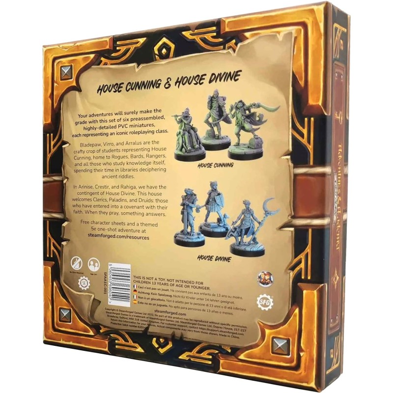 Настільна гра Adventures & Academia: First Class - Cunning & Divine Miniatures