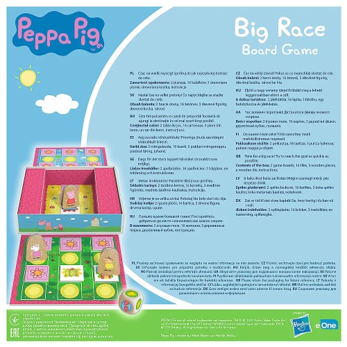 Настольная игра Великі перегони. Свинка Пеппа (Peppa Pig)
