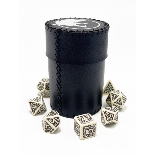 Стакан для кубиків Вовк чорний Dice Cup