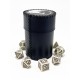 Стакан для кубиків Вовк чорний Dice Cup