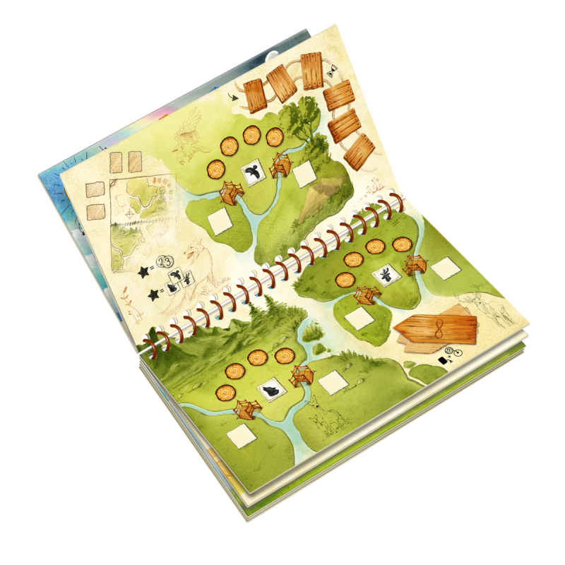 Настольная игра Meadow: Adventure Book (Поляна. Книга приключений)