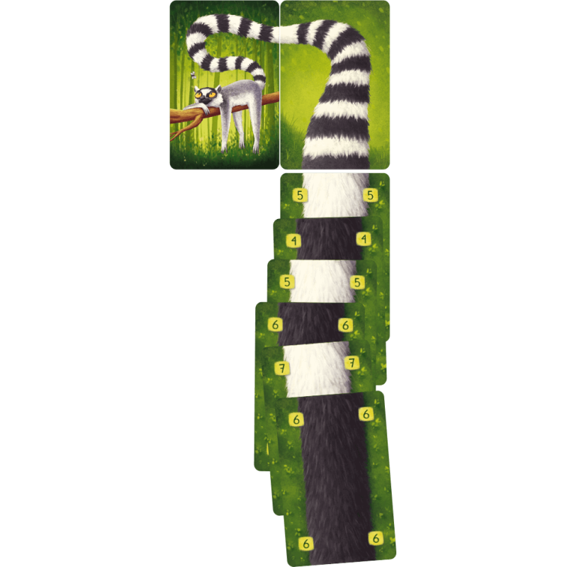 Настільна гра Лемурячі хвости (Lemur Tails)