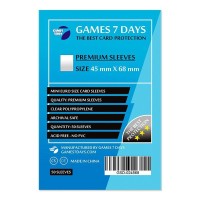 Протекторы Games7Days (45 x 68 мм) Premium Mini Euro (50 шт)