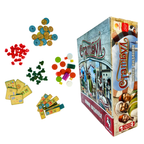 Настольная игра Стамбул. Повне видання (Istanbul: Big Box)