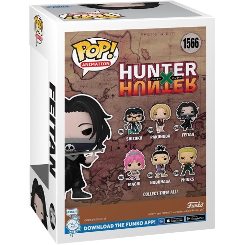 Фігурка Funko POP Фейтан - Funko POP Animation Hunter x Hunter #1566: Feitan