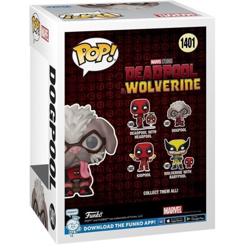 Фигурки Funko POP Догпул - Funko POP Marvel #1401: Deadpool & Wolverine - Dogpool