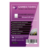 Протекторы Games7Days (56 x 87 мм) Standard USA (100 шт)