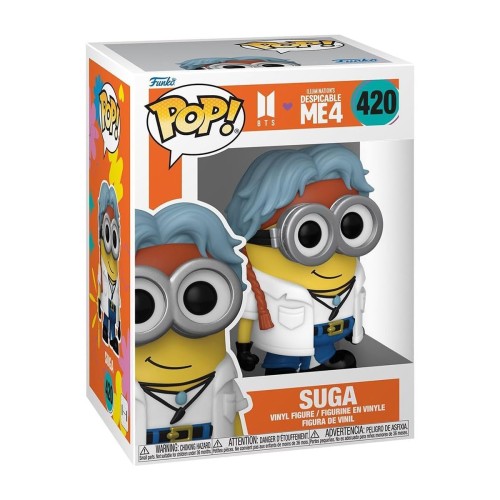 Фигурки Funko POP Шуга - Funko Pop Minions x BTS #420: Suga
