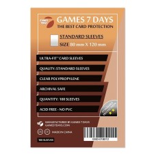 Протектори Games7Days (80 x 120 мм) Standard Ultra-Fit (100 шт)