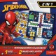 Настольная игра Лудо + Змеи и Лестницы 2 в 1: Человек-Паук Marvel