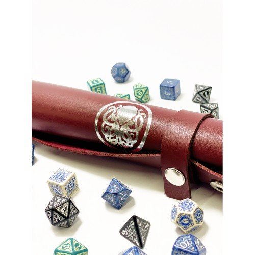 Лоток для кубиків Ктулху бургунді Dice Tray
