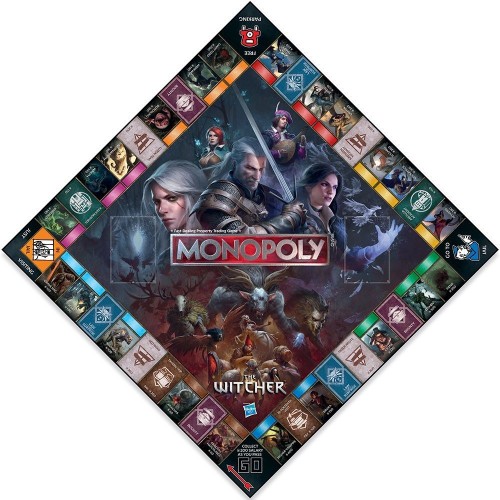 Настільна гра Monopoly: Witcher (Монополія: Відьмак)