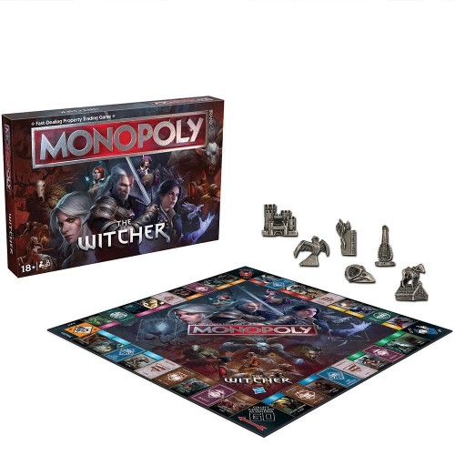 Настільна гра Monopoly: Witcher (Монополія: Відьмак)
