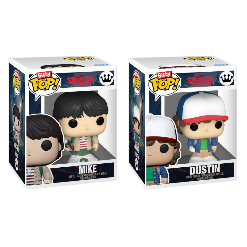 Фігурка Funko POP Дастін і Майк - Bitty Pop! Stranger Things: Dustin & Mike