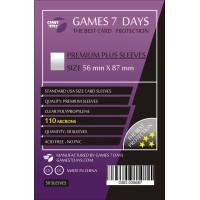 Протектори Games7Days (56 x 87 мм) Premium Plus USA (50 шт)