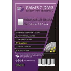Протекторы Games7Days (56 x 87 мм) Premium Plus USA (50 шт)