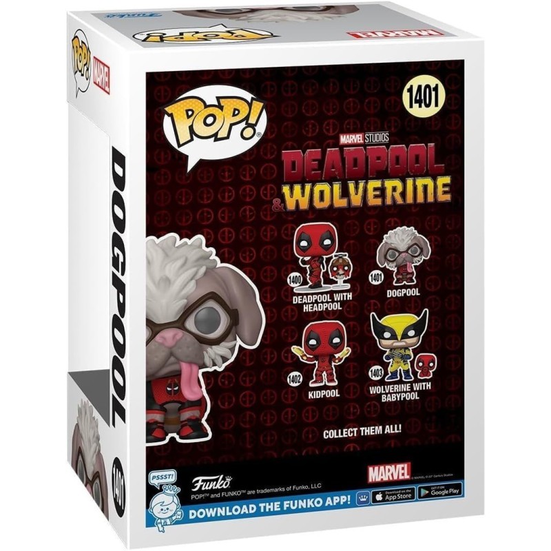 Фігурка Funko POP Догпул - Funko POP Marvel #1401: Deadpool & Wolverine - Dogpool