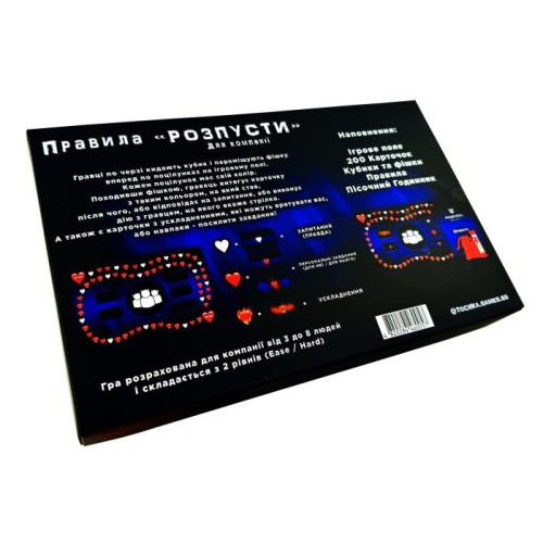 Настольная игра Розпуста для компанії
