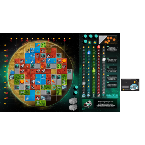 Настольная игра Неизвестная планета (Planet Unknown)