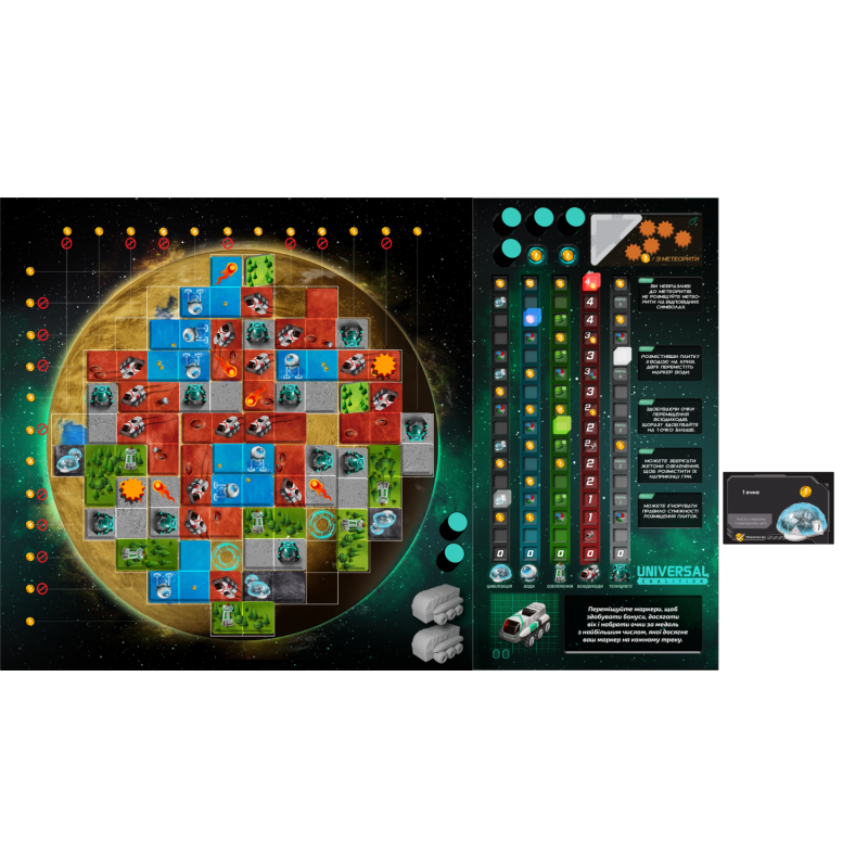 Настольная игра Неизвестная планета (Planet Unknown)