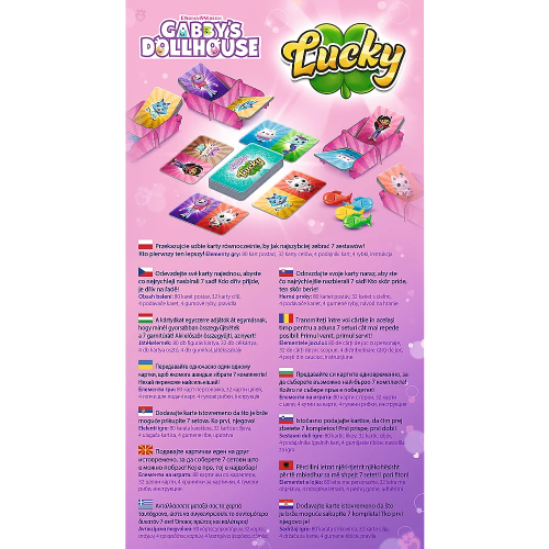 Настільна гра Чарівний будиночок котика (Lucky)