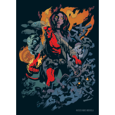 Unmatched: Hellboy Premium Art Sleeves