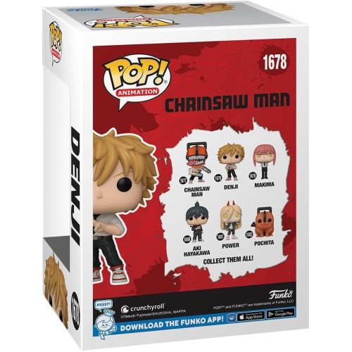 Фігурка Funko POP Денджі - Funko Pop Chainsaw Man #1678: Denji