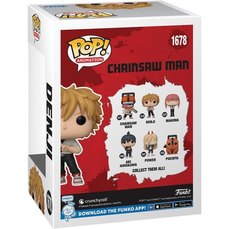 Фігурка Funko POP Денджі - Funko Pop Chainsaw Man #1678: Denji
