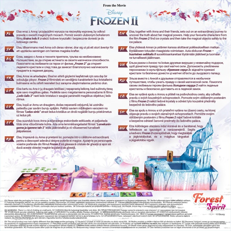 Настільна гра Лісний дух. Крижане серце 2 (Disney Frozen 2)