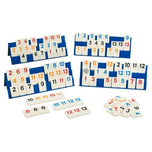 Настільна гра Rummy Classic в дорожній сумочці. Великі фішки (Руммі Класик)