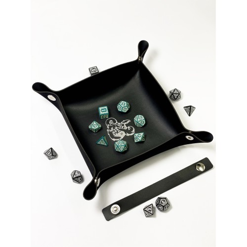 Лоток для кубиків Дракон чорний Dice Tray