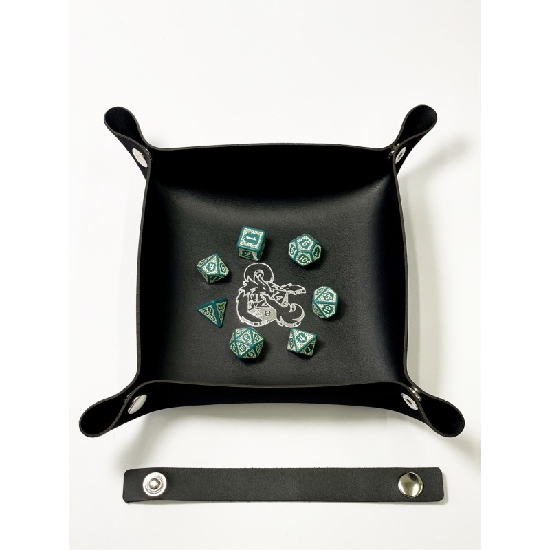Лоток для кубиків Дракон чорний Dice Tray