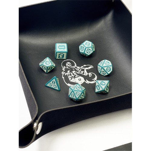 Лоток для кубиків Дракон чорний Dice Tray