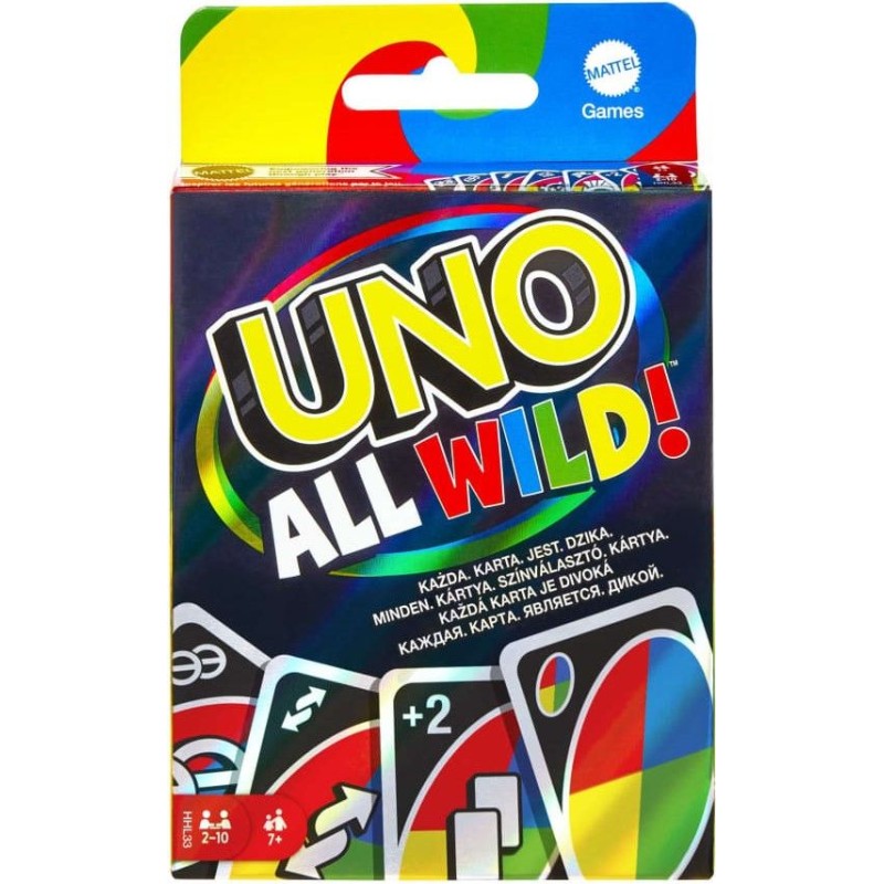 Настольная игра UNO All Wild! (Уно: Усі Шалені)