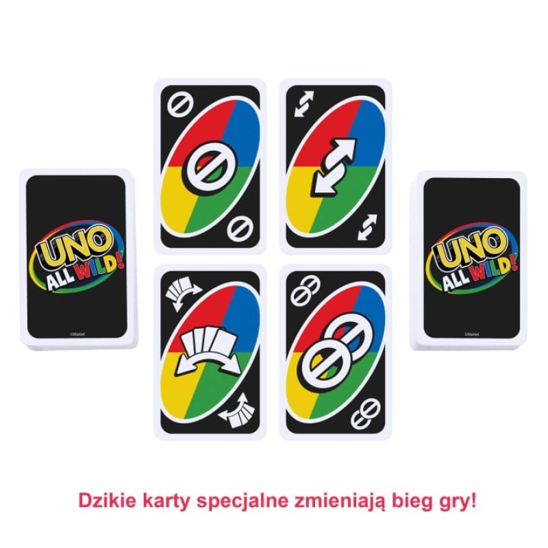 Настольная игра UNO All Wild! (Уно: Усі Шалені)