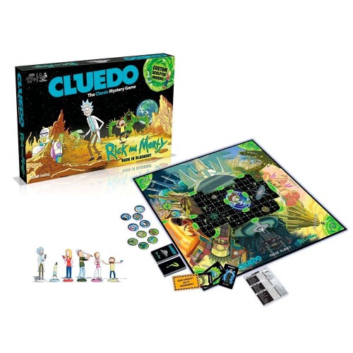 Настольная игра Cluedo: Рик и Морти (Cluedo: Rick and Morty)