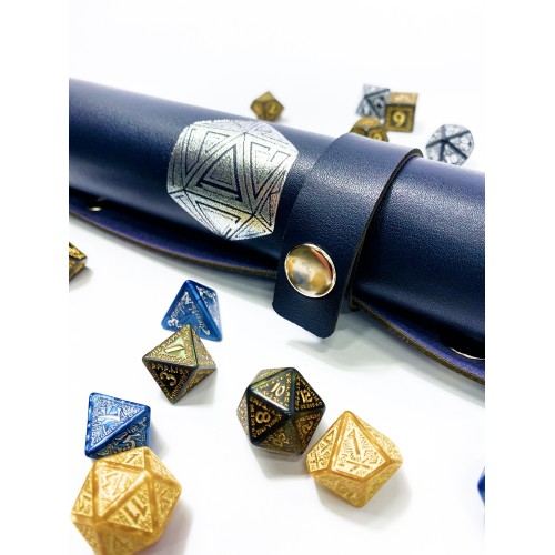 Лоток для кубиків D20 синій Dice Tray