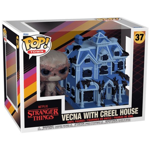 Фігурка Funko POP Векна с домом Крила - Funko POP! Town #37: Stranger Things - Vecna with Creel house