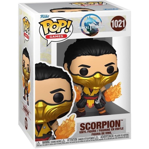 Фигурки Funko POP Скорпион - Funko POP Games #1021: Mortal Kombat 1 - Scorpion
