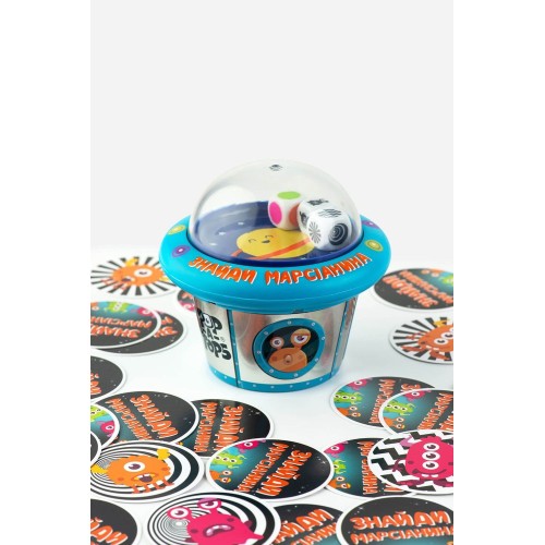 Настольная игра Pop-A-Tops: Найди марсианина (Match-A-Martian)