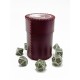 Стакан для кубиків Вовк бургунді Dice Cup