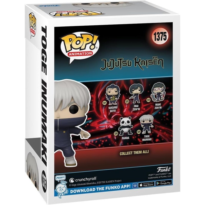 Фігурка Funko POP Тоге Інумакі - Funko Pop Jujutsu Kaisen #1375: Toge Inumaki