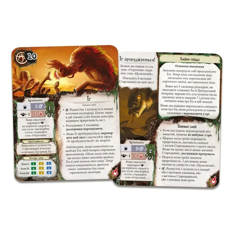 Настольная игра Древний ужас. Забытые знания (Eldritch Horror: Forsaken Lore)