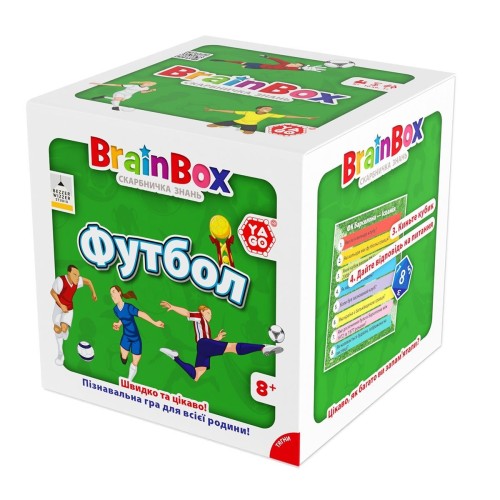 Настольная игра BrainBox Футбол - Познавательная игра