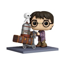Гарри Поттер с тележкой - Funko Pop Deluxe Harry Potter #135: Harry Pushing Trolley