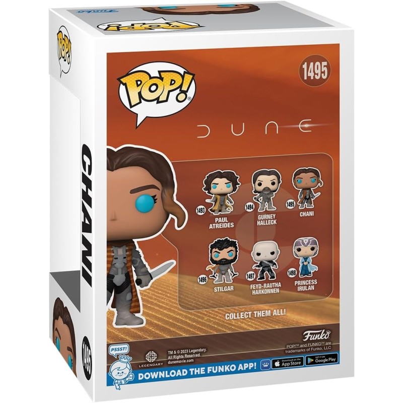 Фігурка Funko POP Чані - Funko Pop! Movies Dune: Part Two #1495: Chani