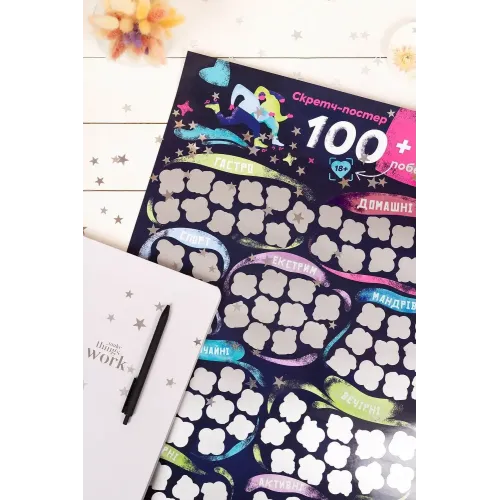 Постери Скретч-Постер "100+1 побачення"