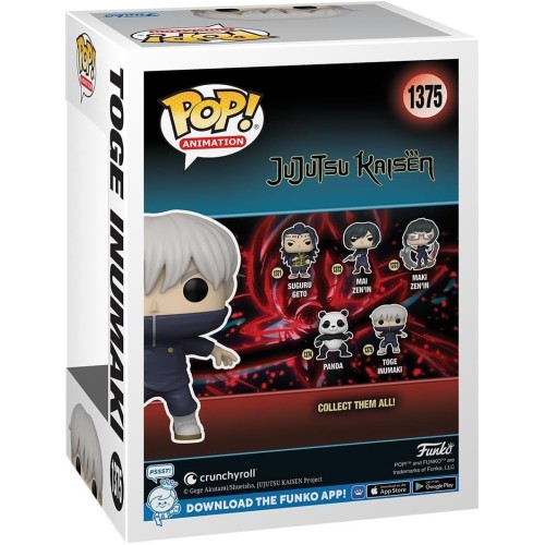 Фигурки Funko POP Тоге Инумаки - Funko Pop Jujutsu Kaisen #1375: Тоге Инумаки